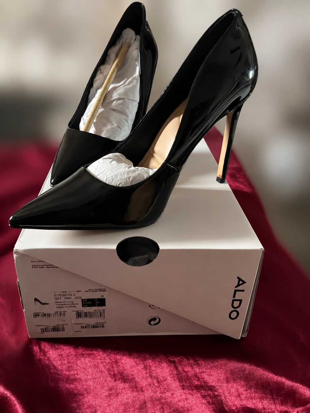 ALDO STESSY2.0 Black Patent Pumps - photo 2