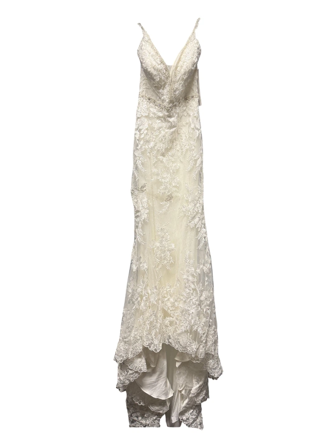 Allure Bridals Wedding Dress Lace Mermaid Ivory - photo 4