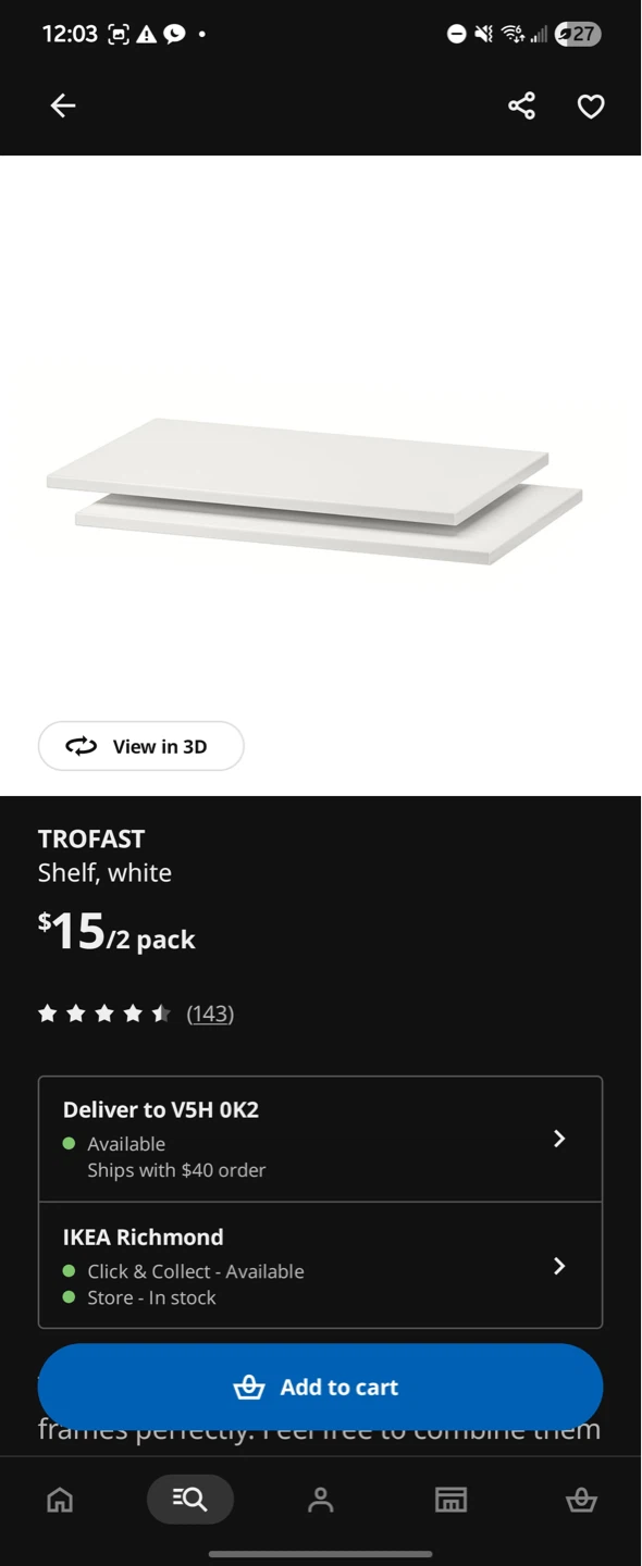 IKEA TROFAST Frame, White 34x44x56 cm - photo 2