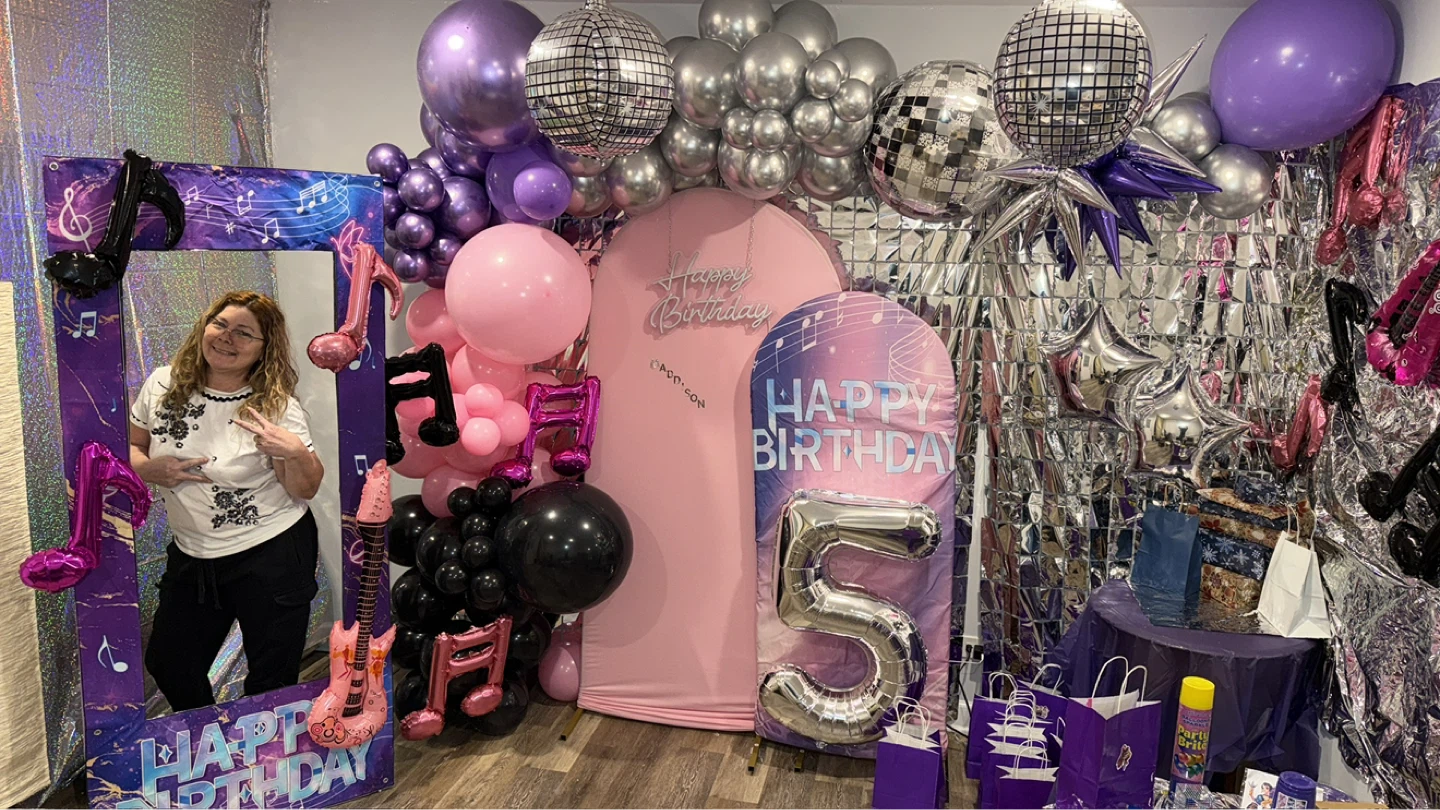 Happy Birthday Balloon Decorations