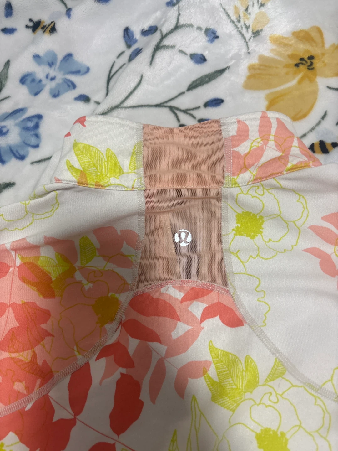 Lululemon Floral Quarter Zip Pullover - photo 2