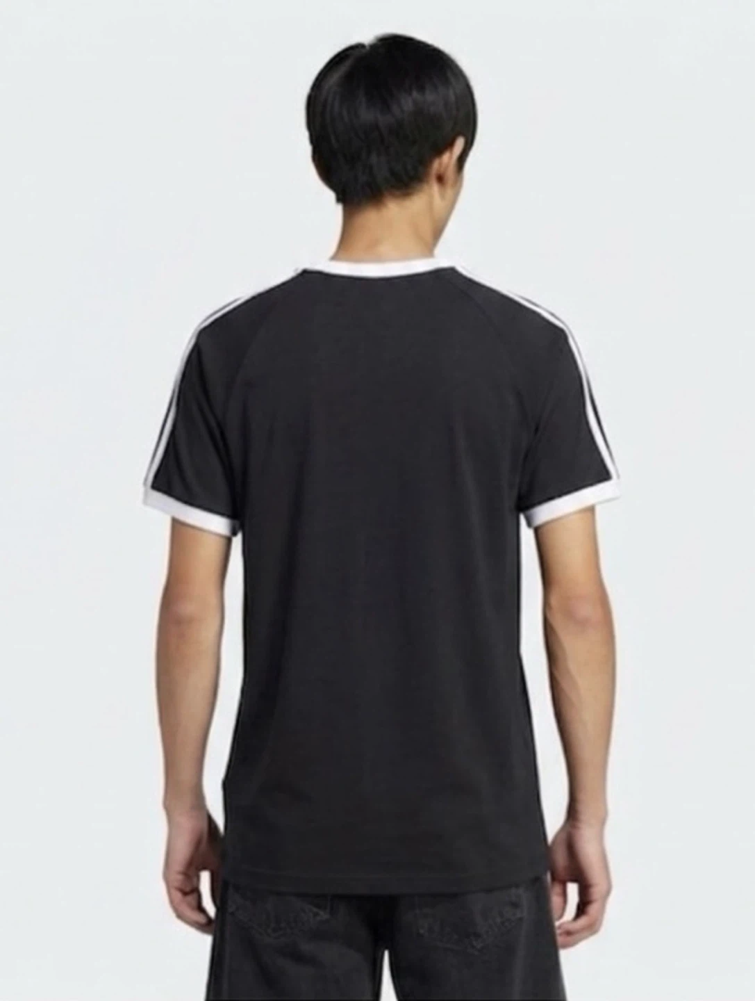 Adidas Adicolor Classics 3-Stripes Ringer Tee | Black - photo 3