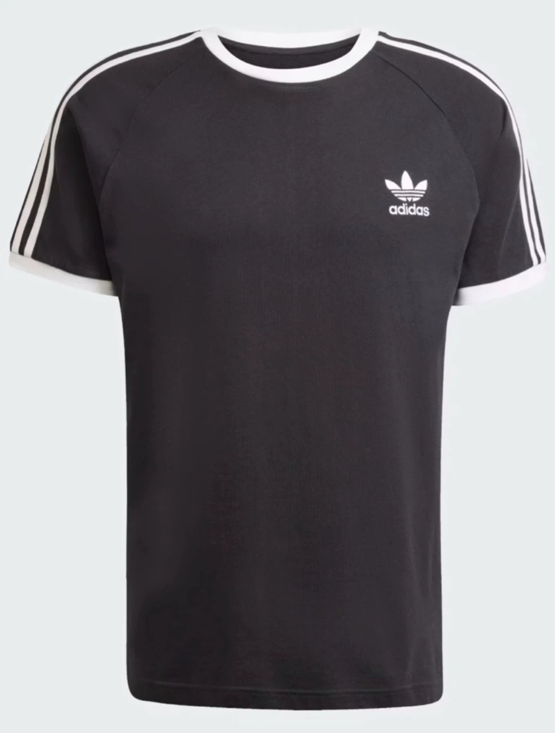 Adidas Adicolor Classics 3-Stripes Ringer Tee | Black - photo 4