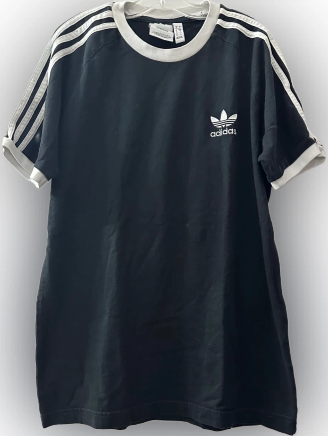Adidas Adicolor Classics 3-Stripes Ringer Tee | Black - photo 5