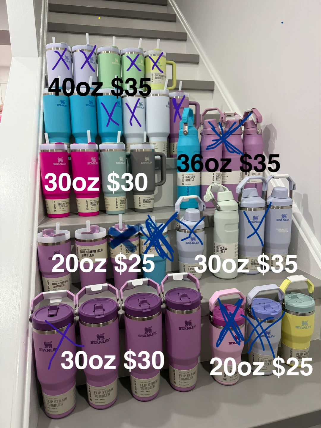 Stanley Tumblers and Bottles