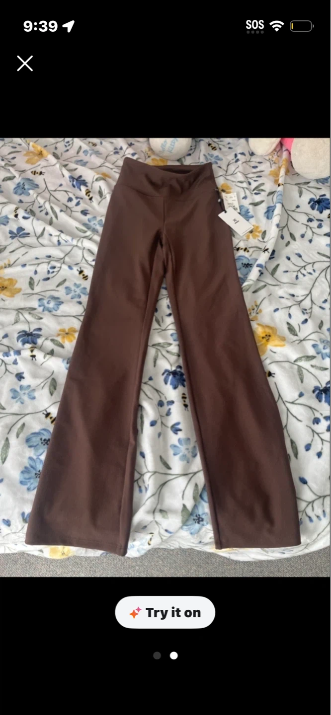 Brand new Brown Wide Leg Pants size small - photo 2
