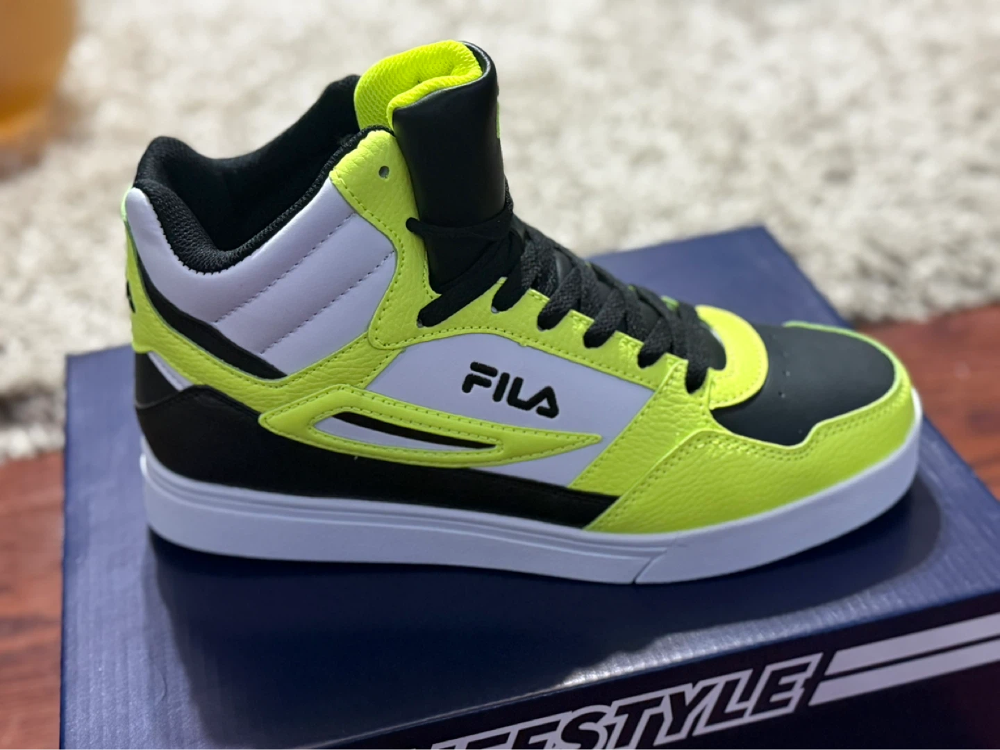 Fila Everge High-Top Sneakers - Men's Size 9.5 - photo 2
