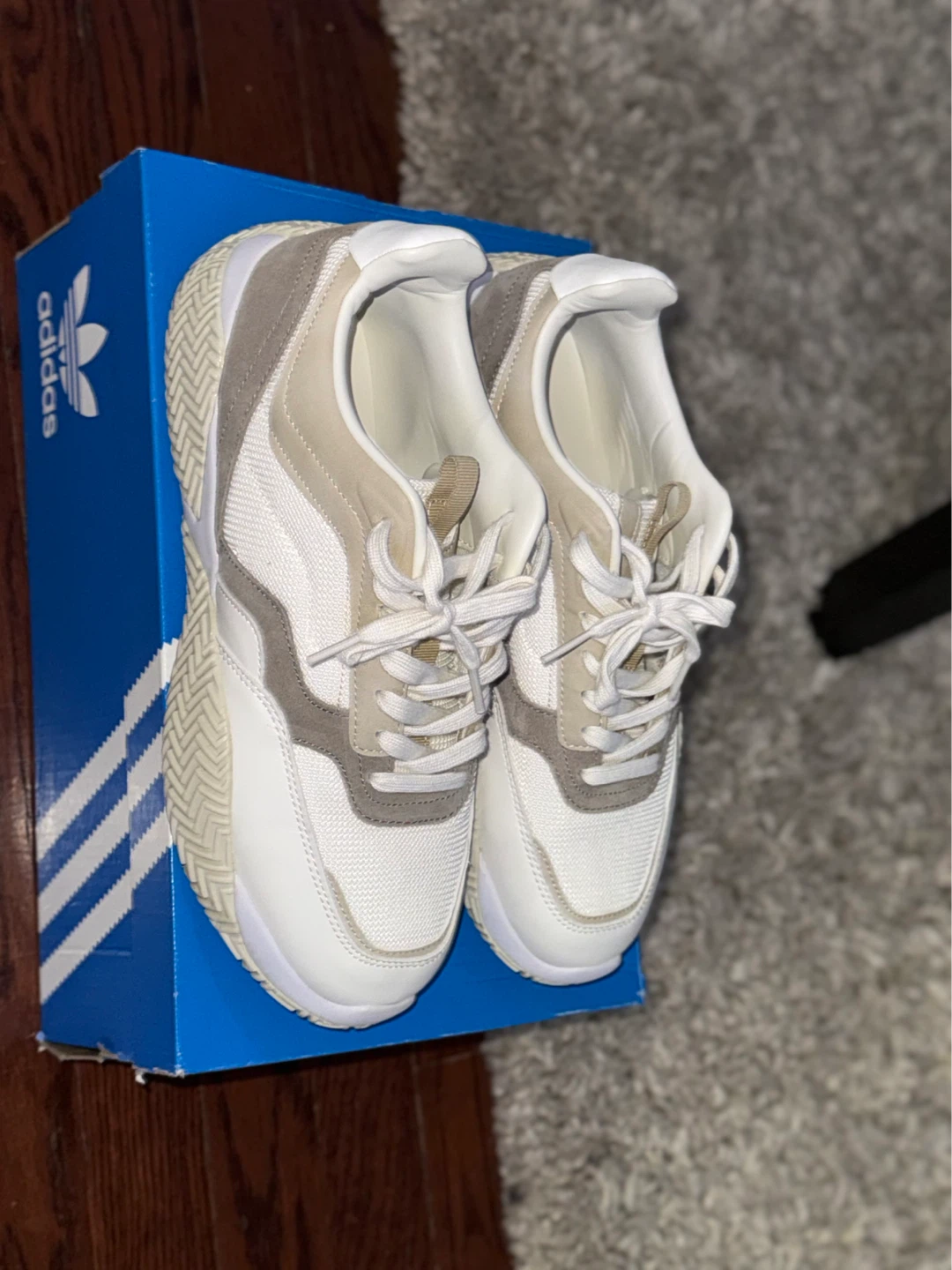 Zara Shoes - White and Tan