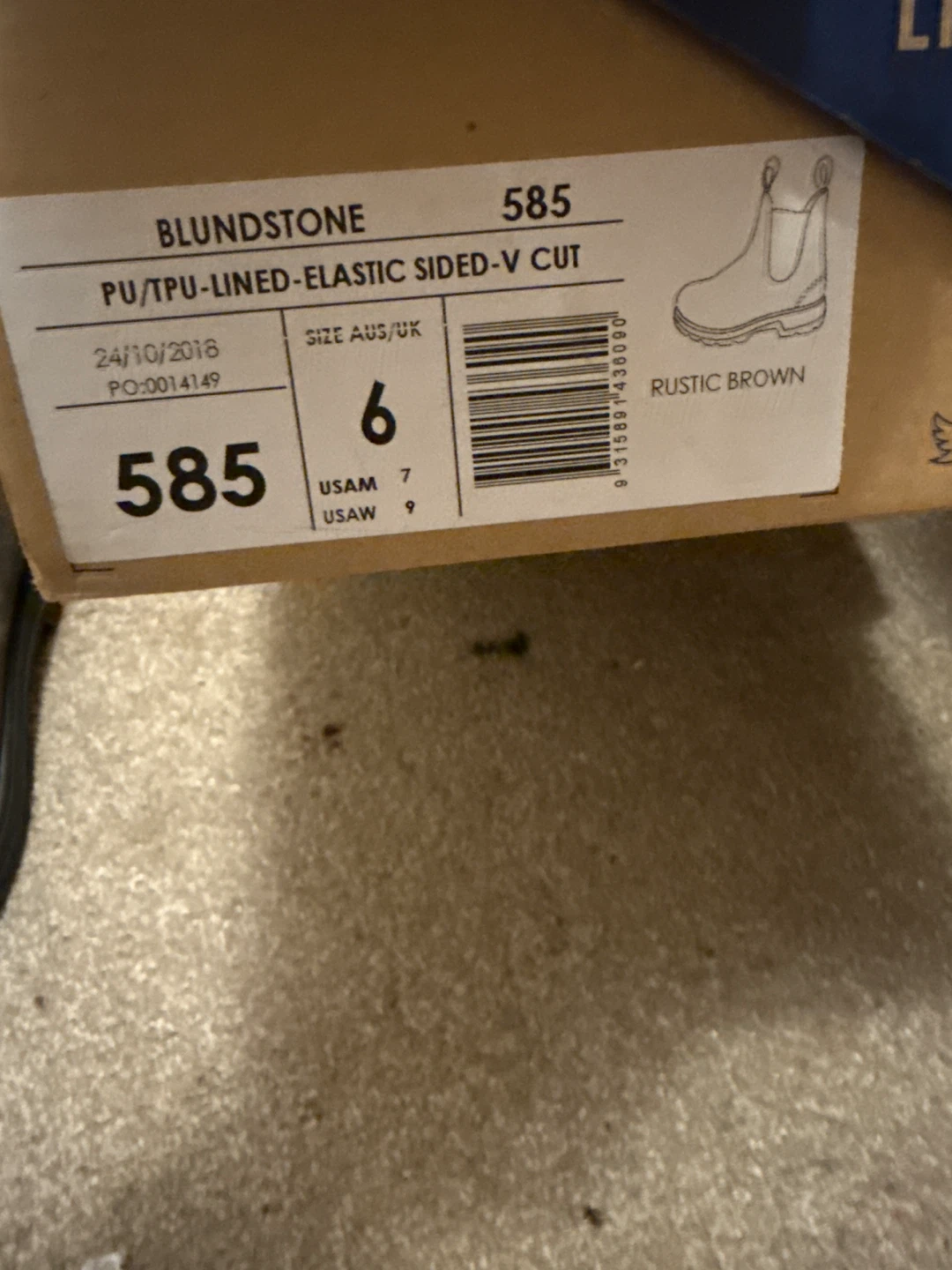 Blundstone 585 Size 6 AUS/UK - photo 2