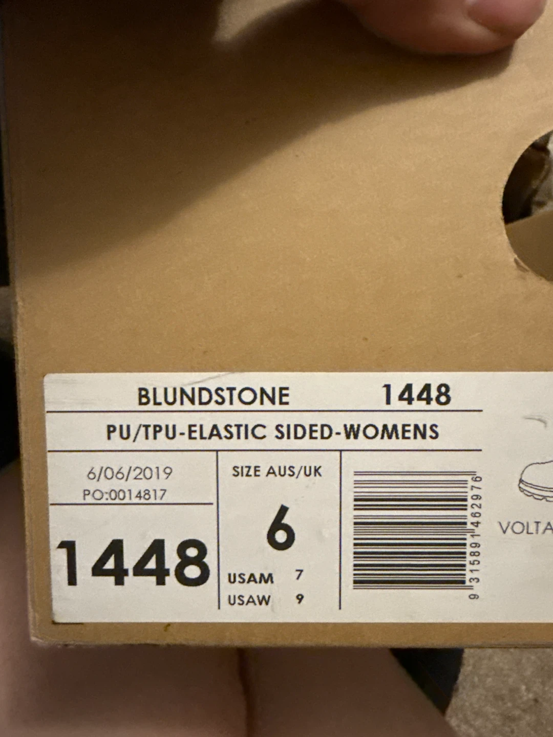 Blundstone 1448 PU/TPU Elastic Sided Womens Boots Size 6