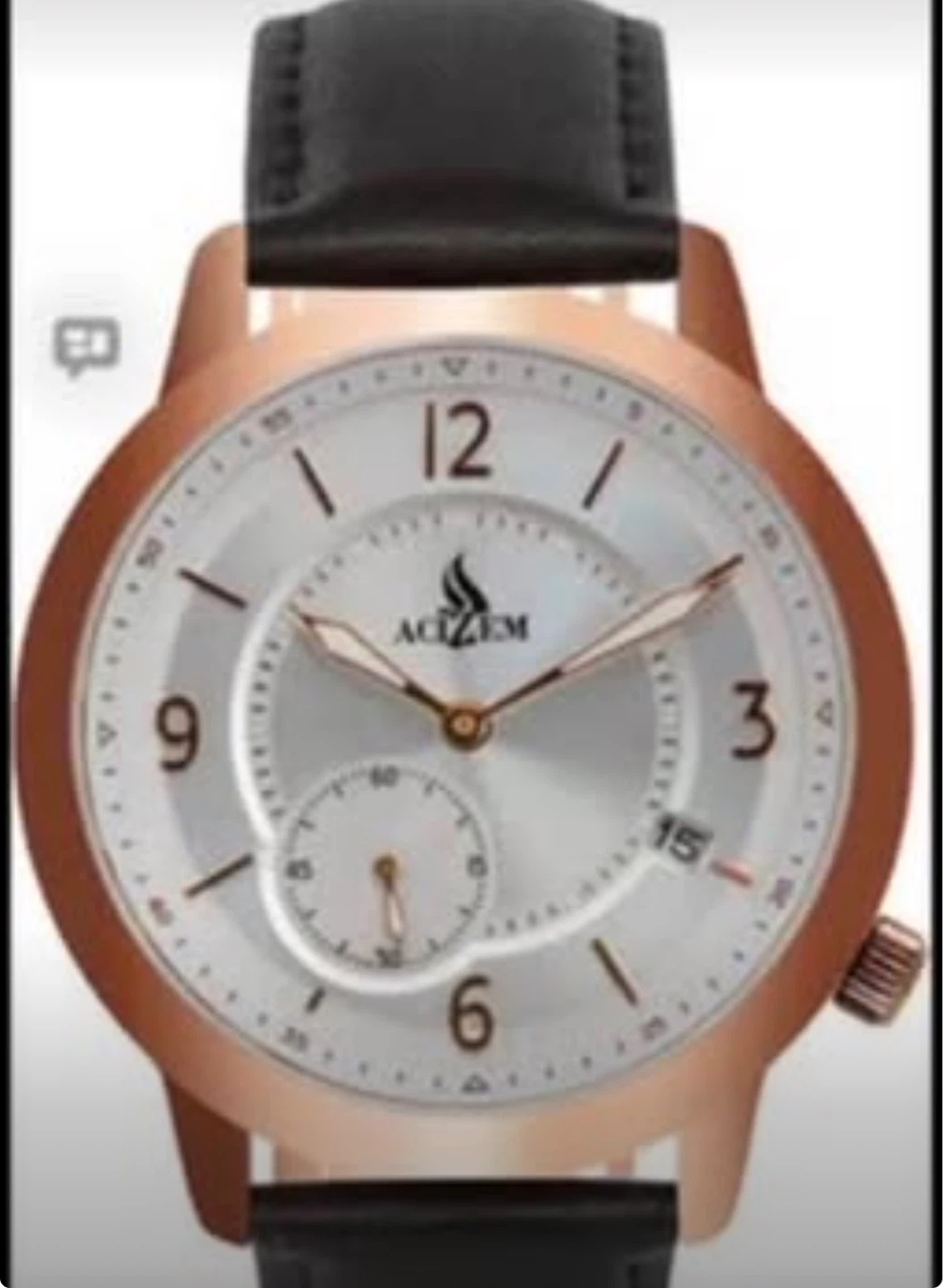 ACIZEM Rose Gold Watch