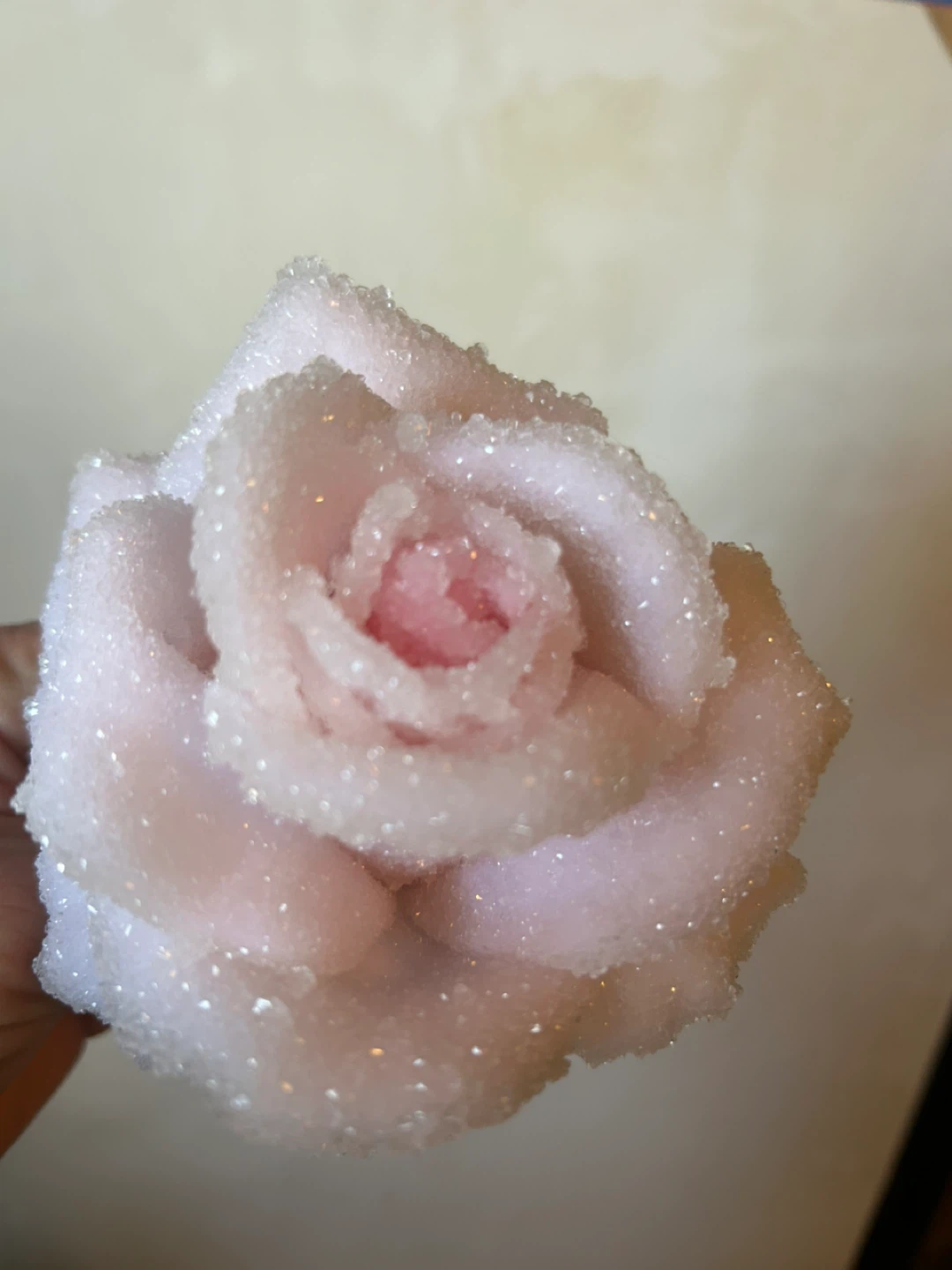 Hand Grown Crystal Flowers