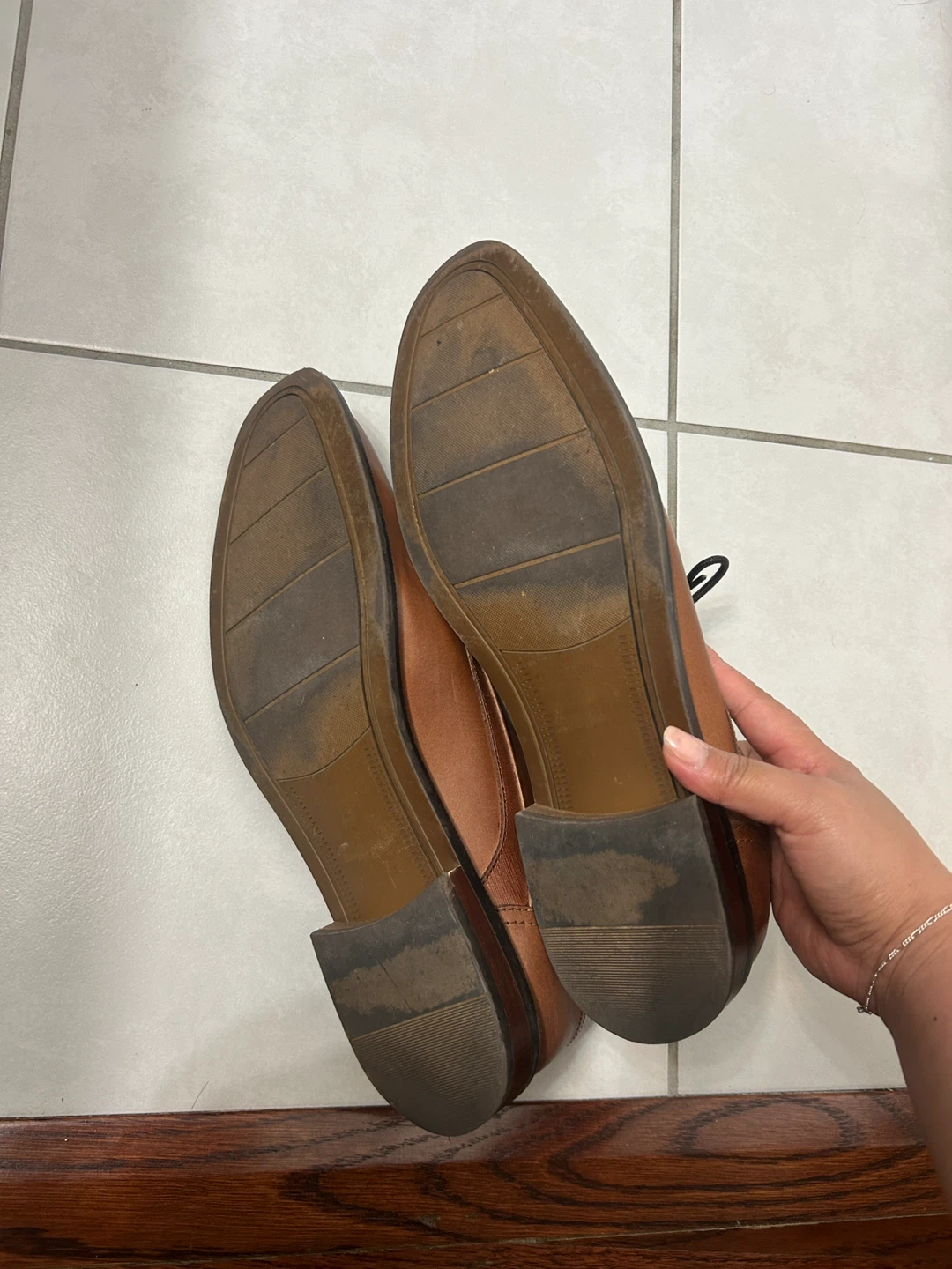 huge moving sale - Men’s brown Aldo Shoes US size 11 - photo 5