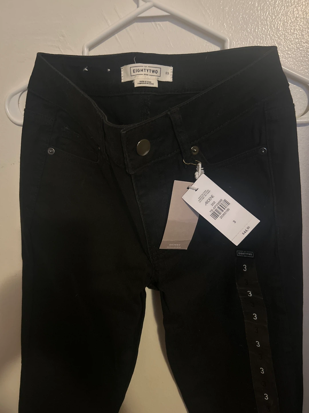 Ardene Black Skinny Jeans Size 3 - photo 3
