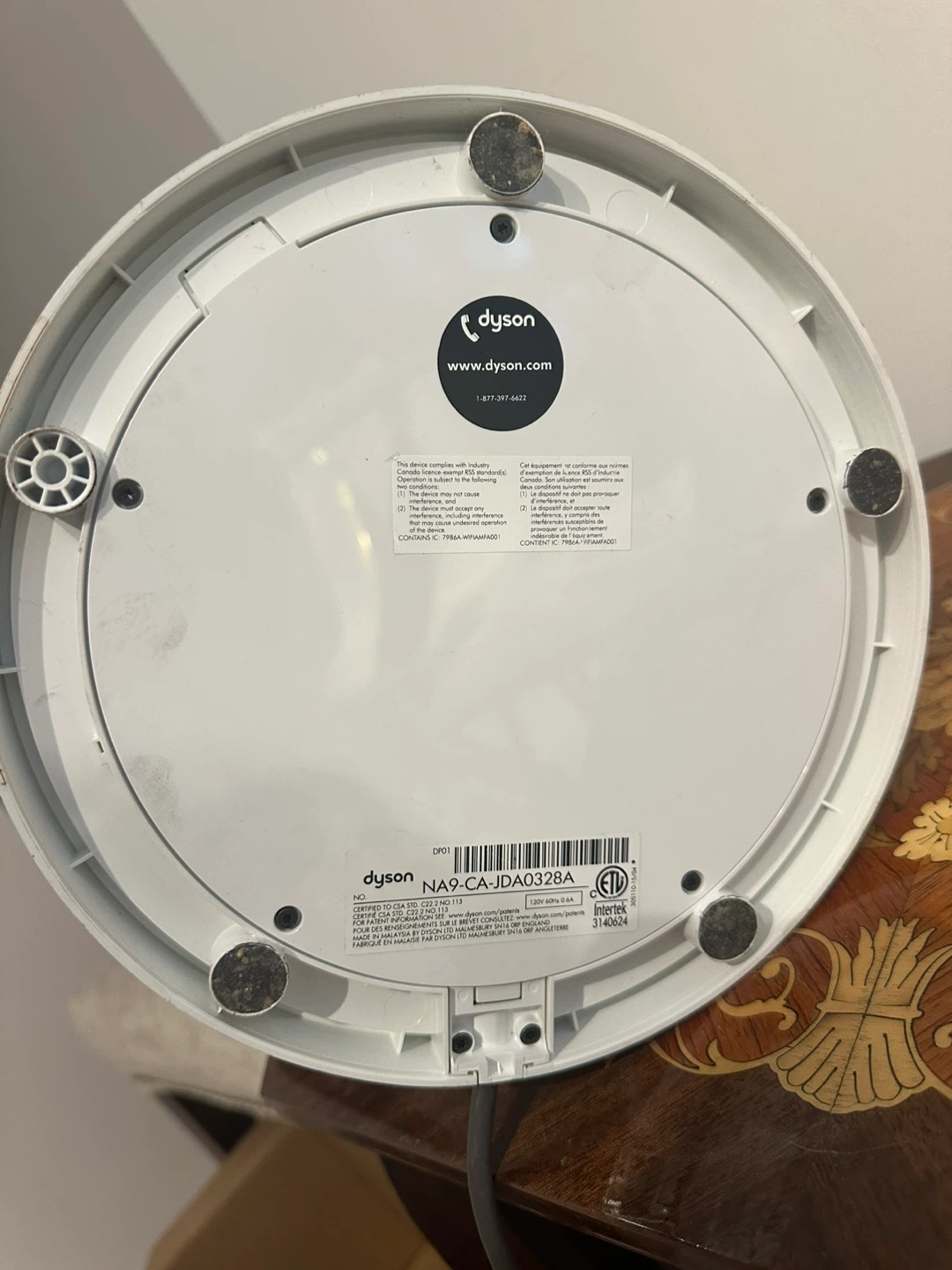 Dyson NA9-CA-JDA0328A Air Purifier Fan - photo 4