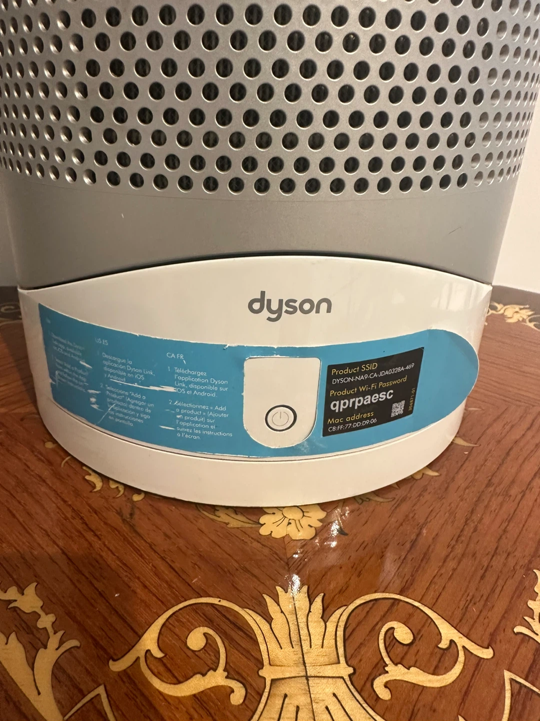 Dyson NA9-CA-JDA0328A Air Purifier Fan - photo 2