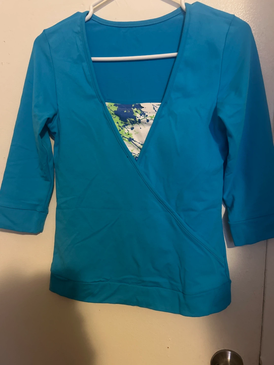 Blue Athletic Top