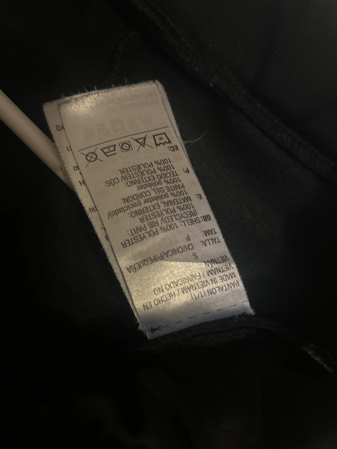 Adidas Black Track Pants Size S - photo 2