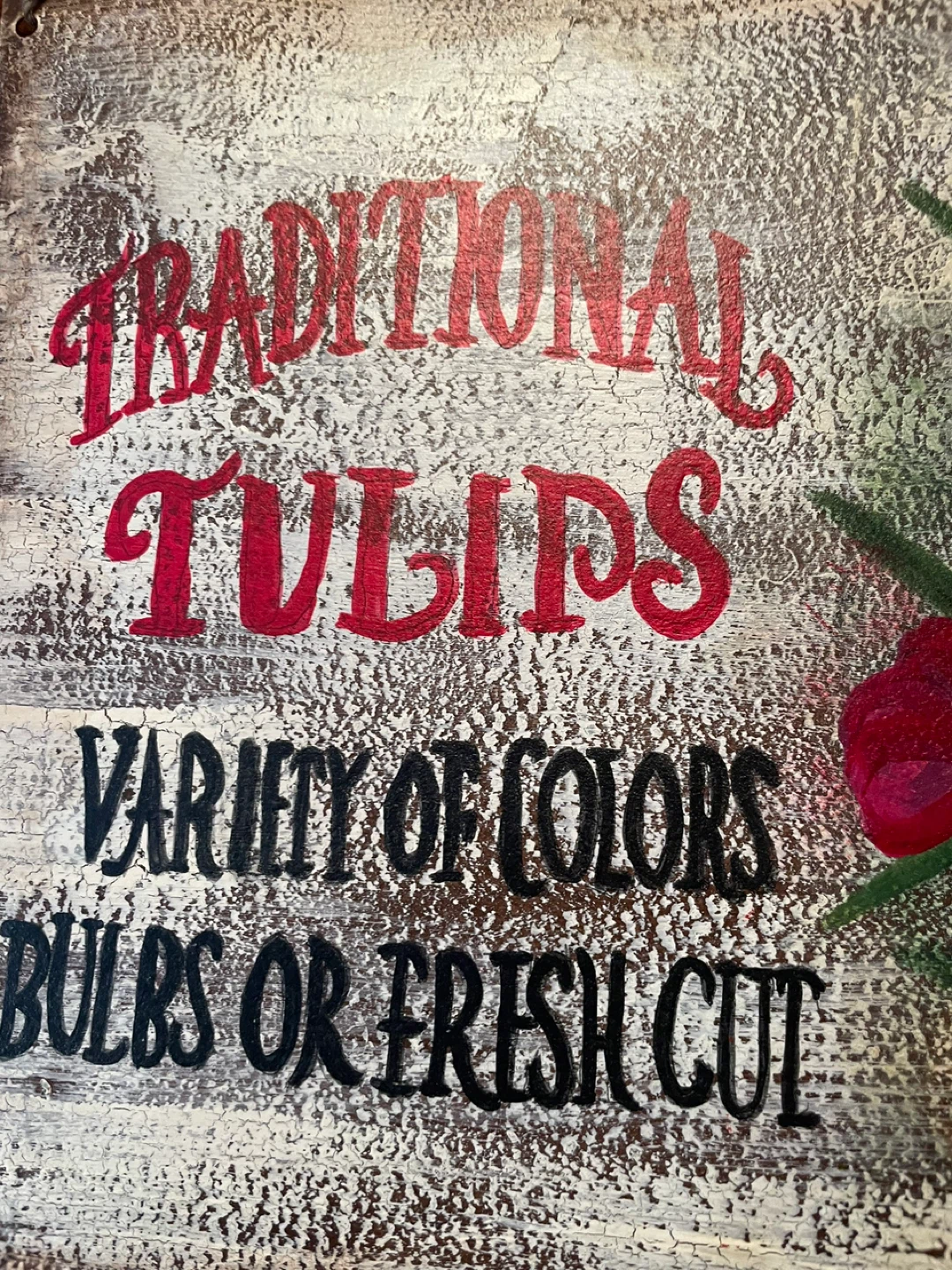 Traditional Tulips Decorative Sign - photo 3