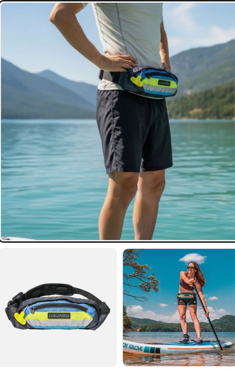 Havasu Powell 24g Manual Inflatable PFD/VFI