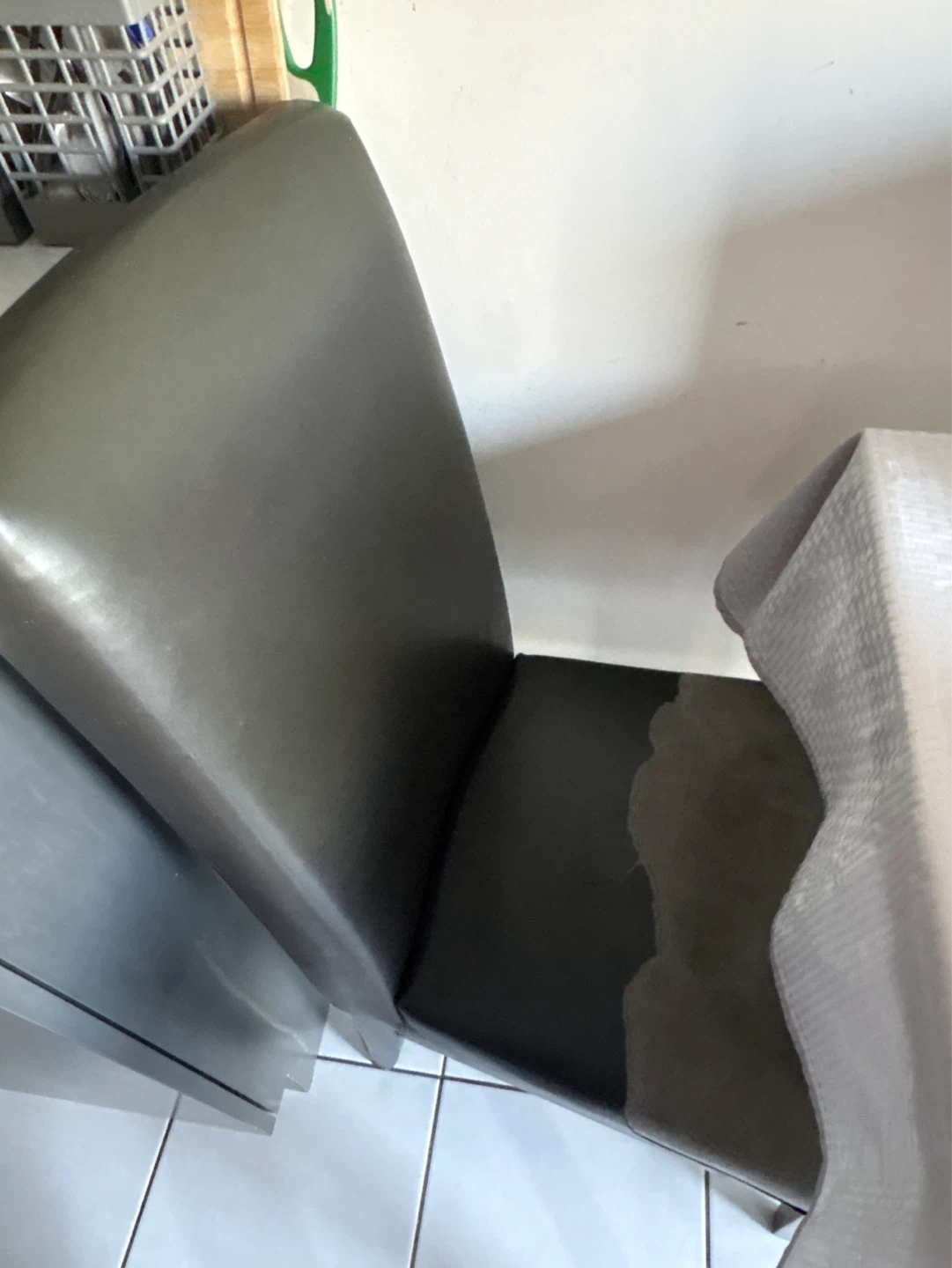 Dark Grey Armchair