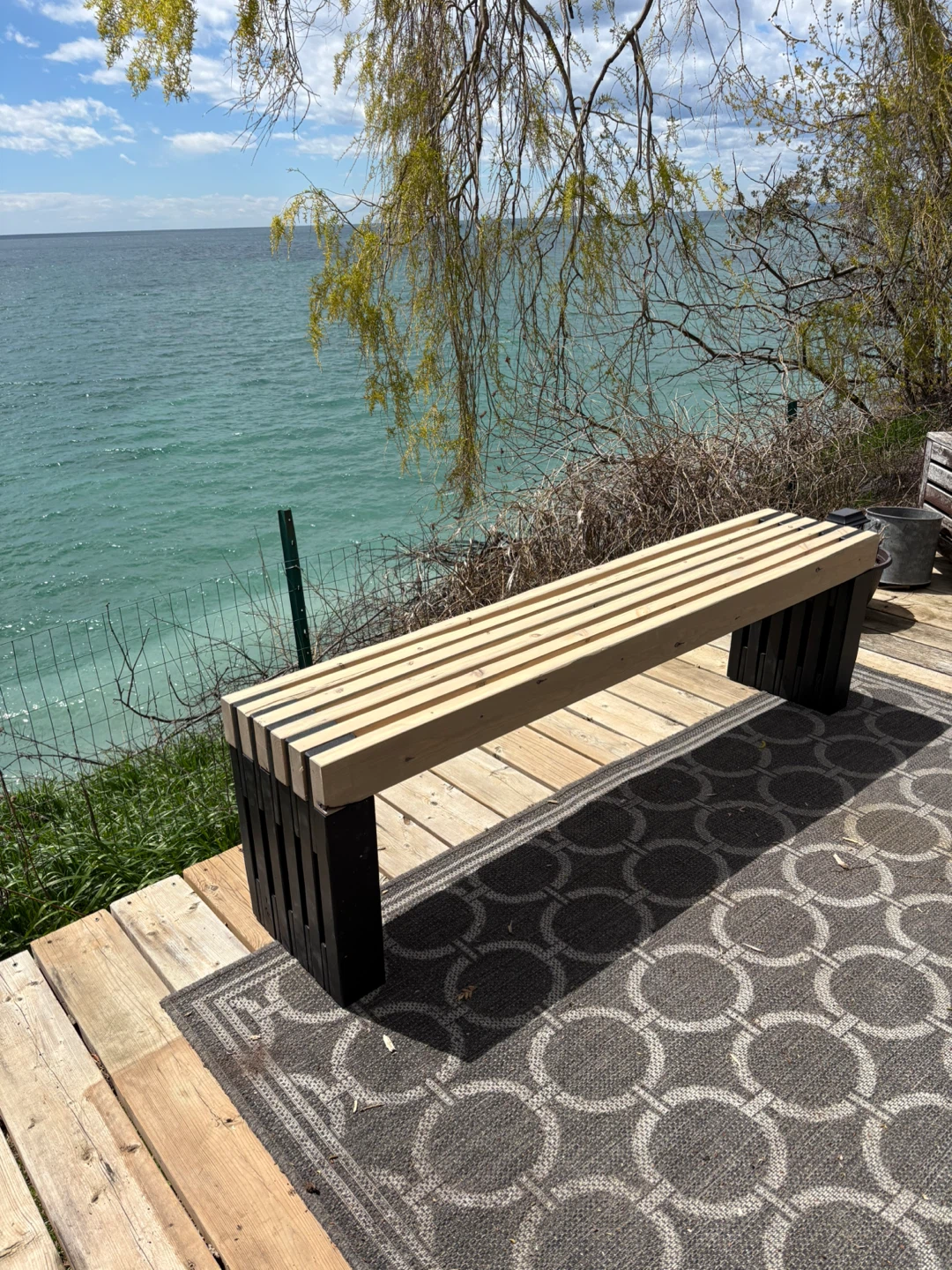 Wooden Outdoor Bench - photo 3