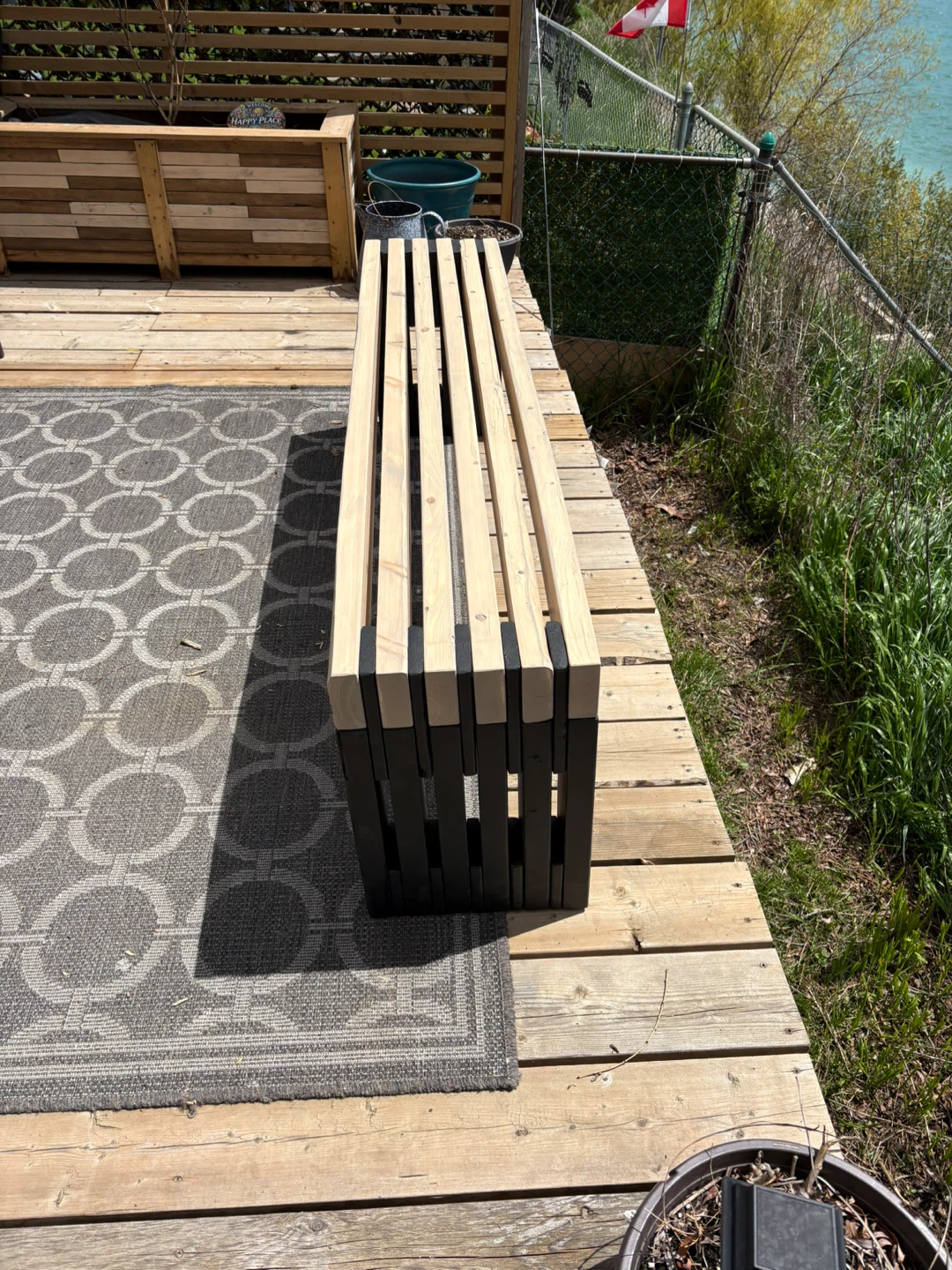 Wooden Outdoor Bench - photo 4