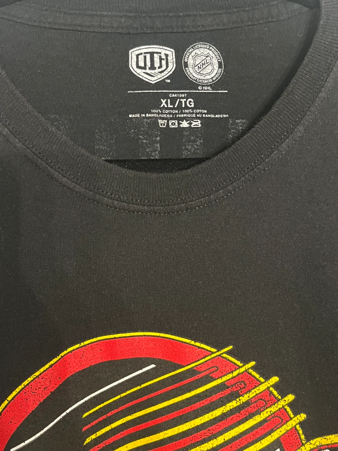 Vancouver Canucks Bure #10 T-Shirt XL - photo 3