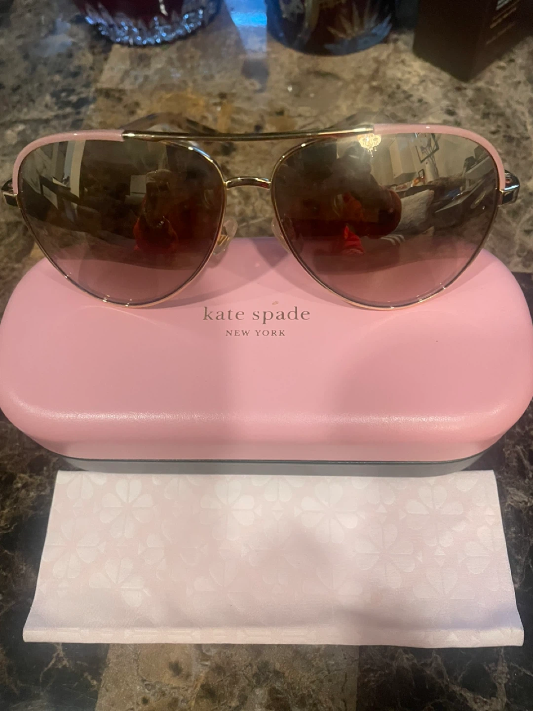 Kate Spade New York Aviator Sunglasses