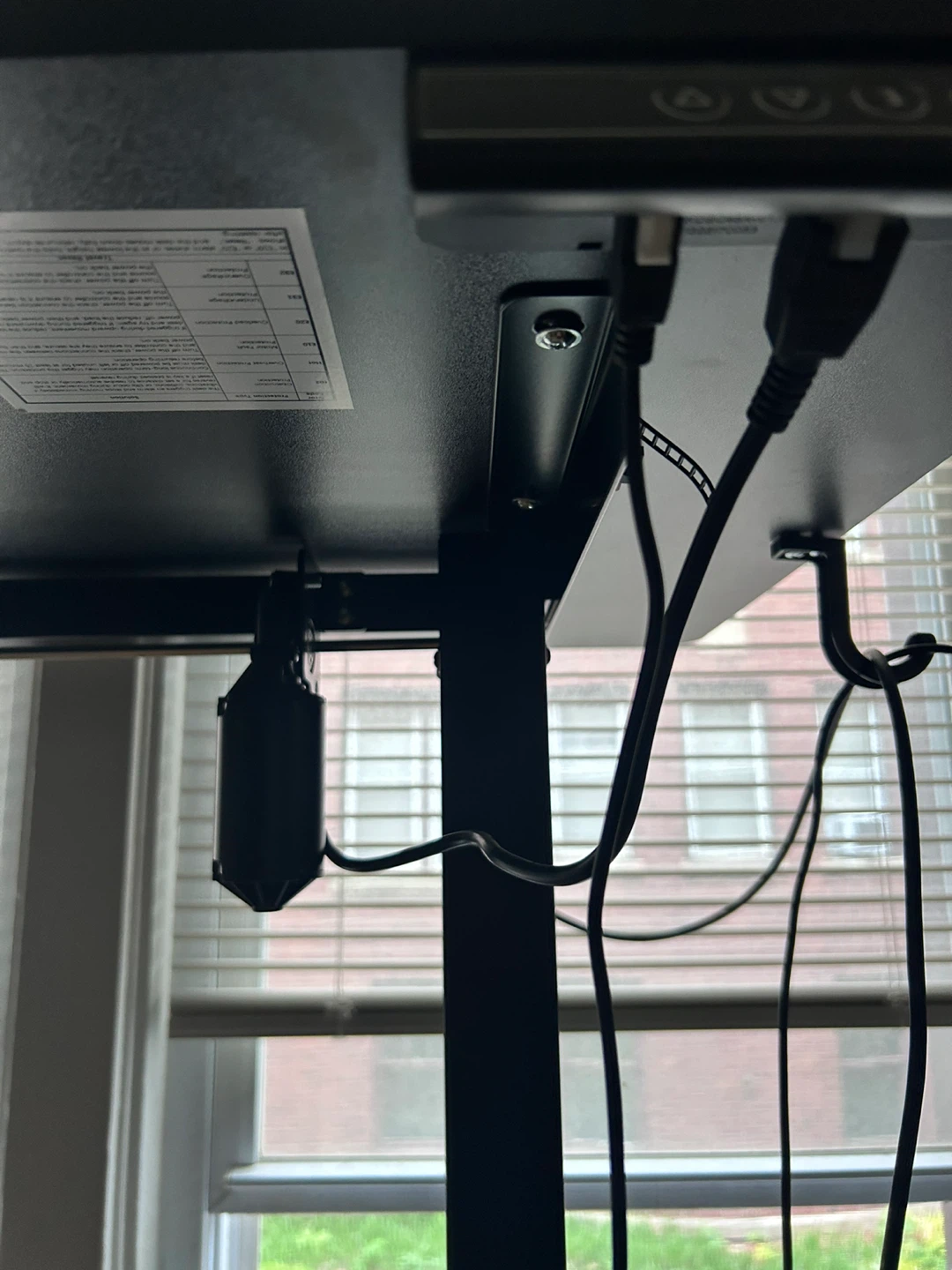 Black Adjustable Standing Desk - photo 2