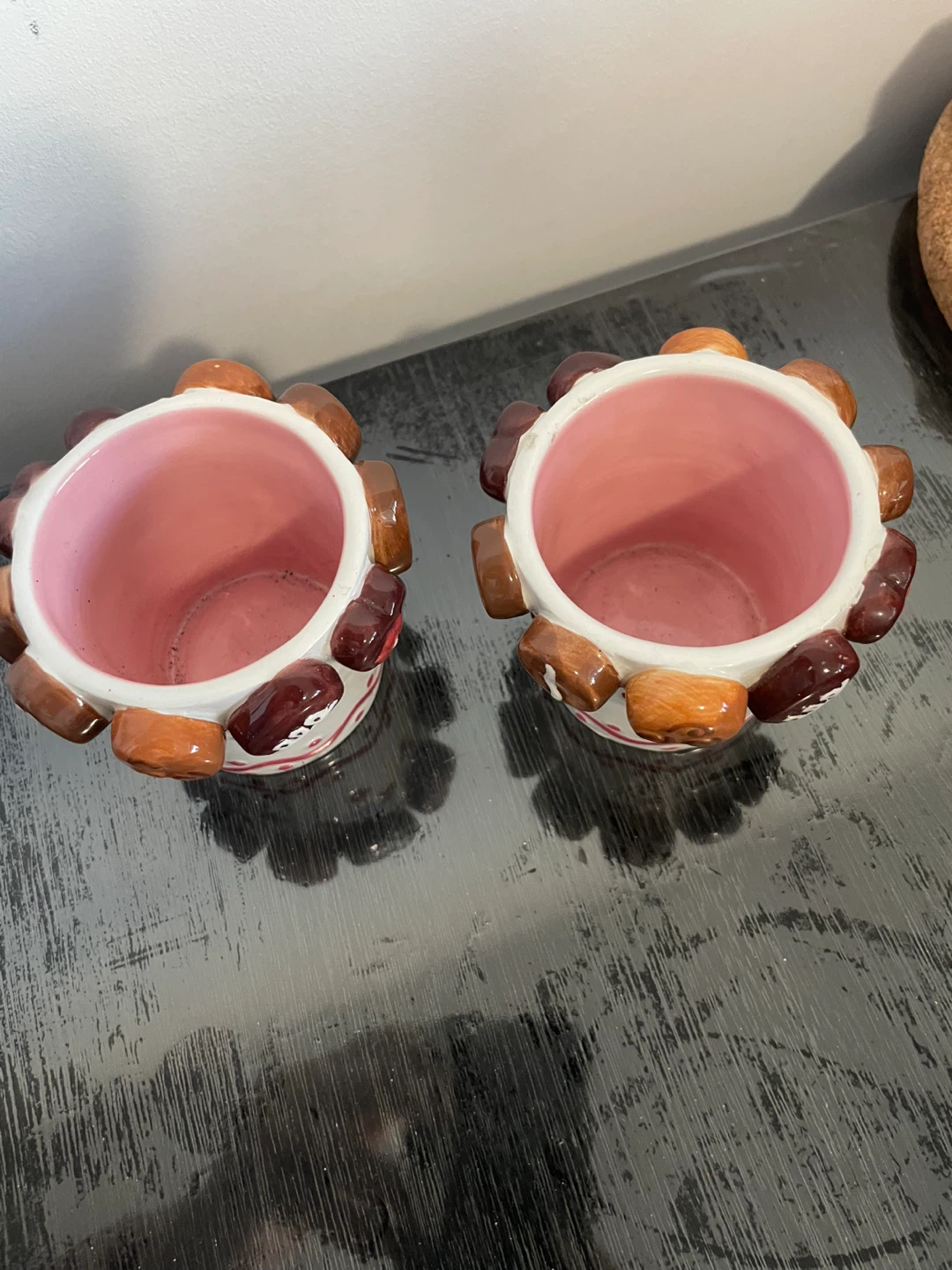 Set of 2 Decorative Ceramic Planters/Holders - photo 2