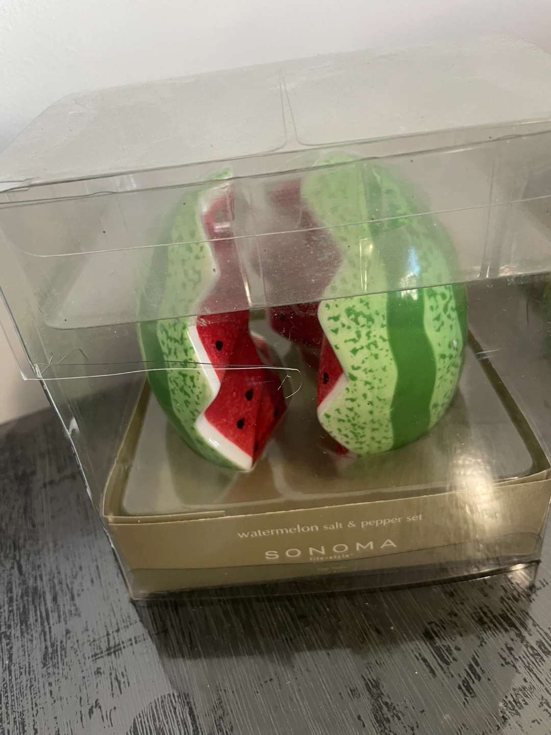 Sonoma Watermelon Salt & Pepper Set