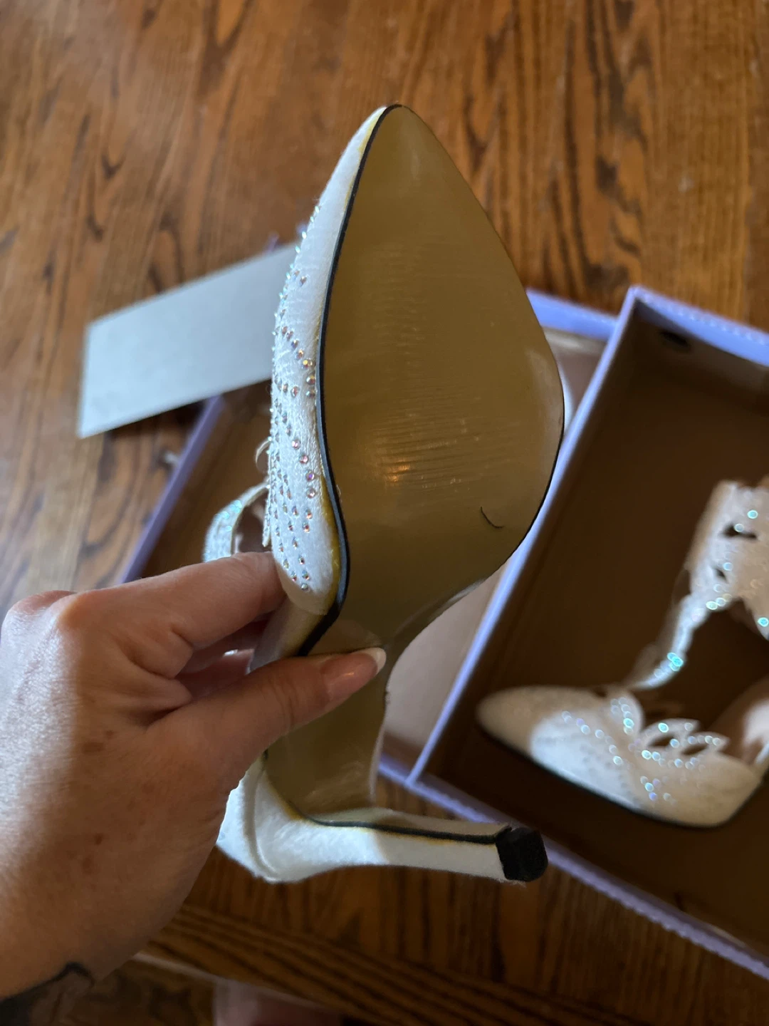 White Sparkle Dream Shoes - photo 2
