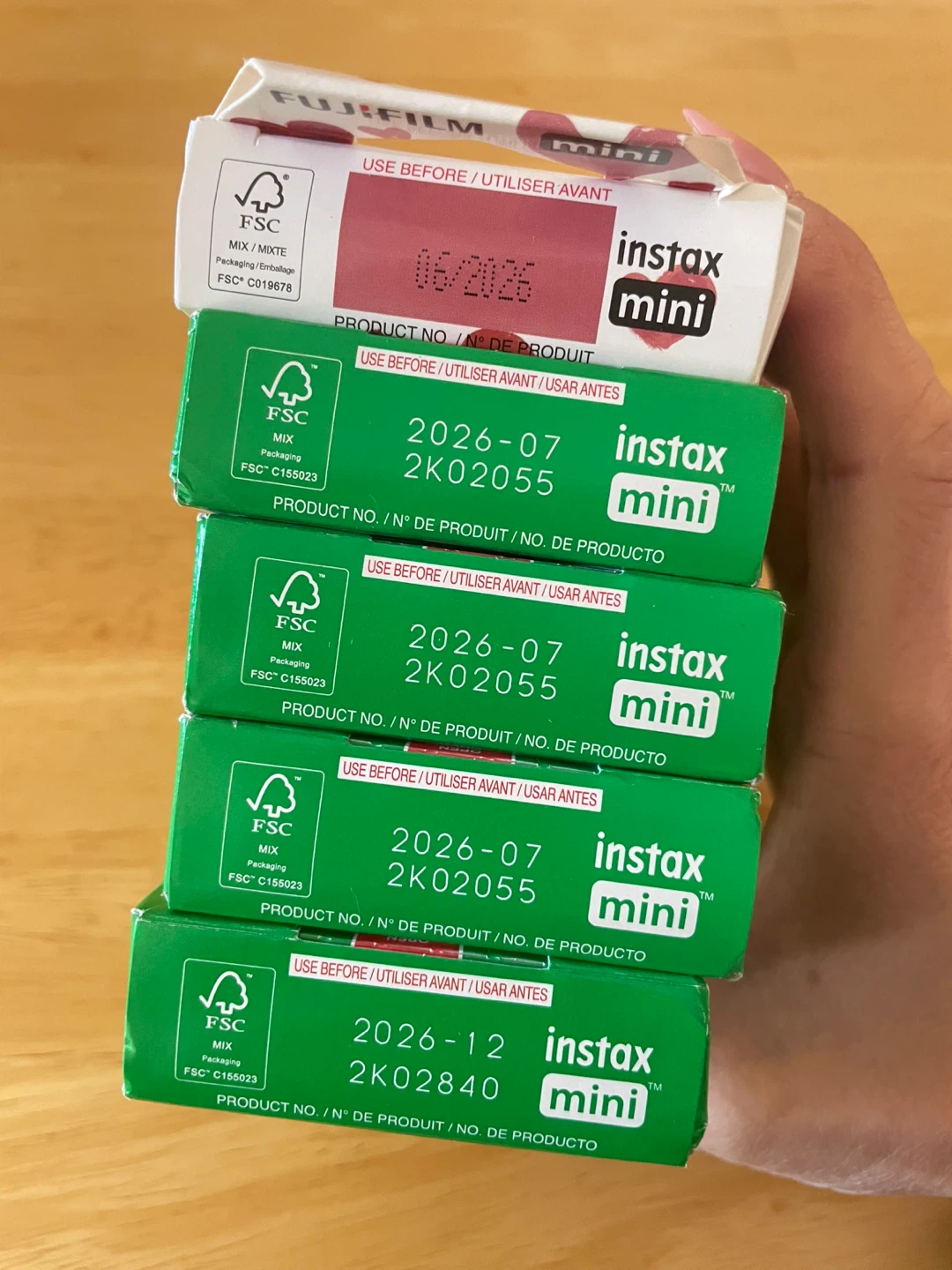 Fujifilm Instax Mini Instant Film (5x 10-Sheet Packs) - photo 2