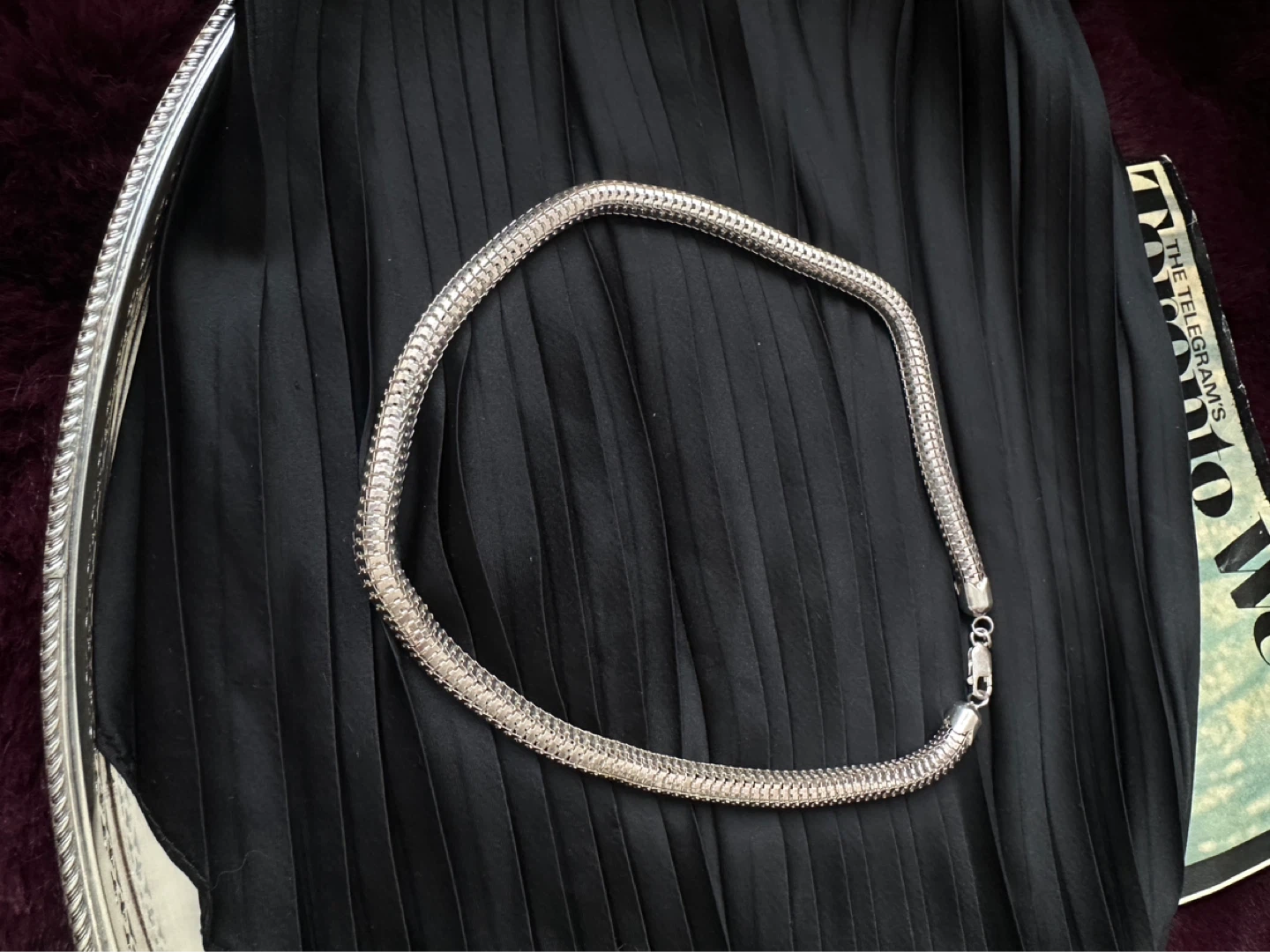Sterling Silver Snake Chain Necklace