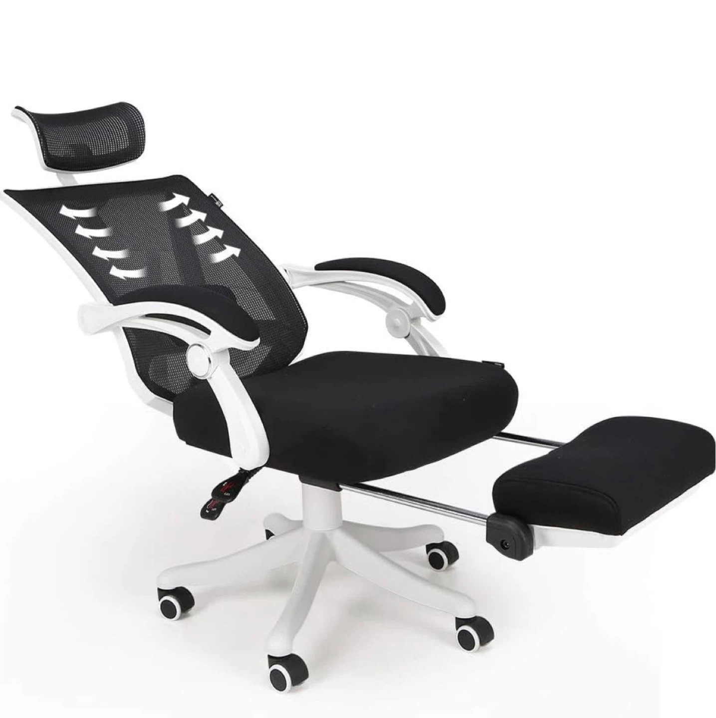 Ergonomic Office Chair with Footrest