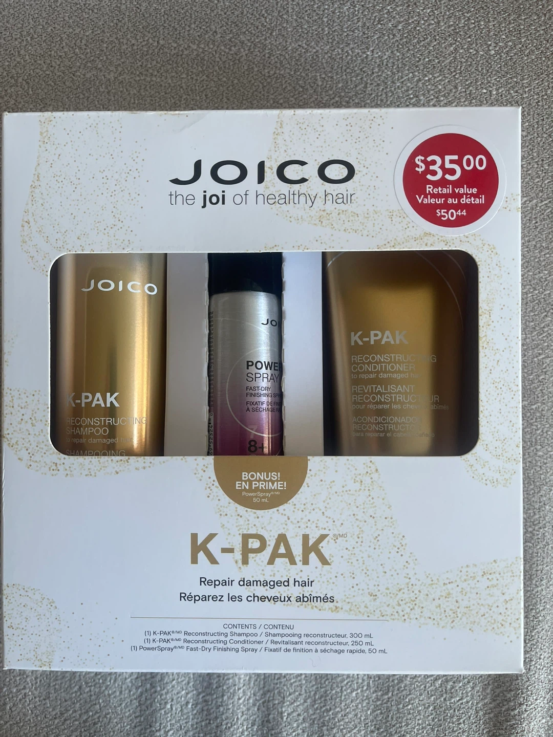 Joico K-PAK Repair Damaged Hair Set