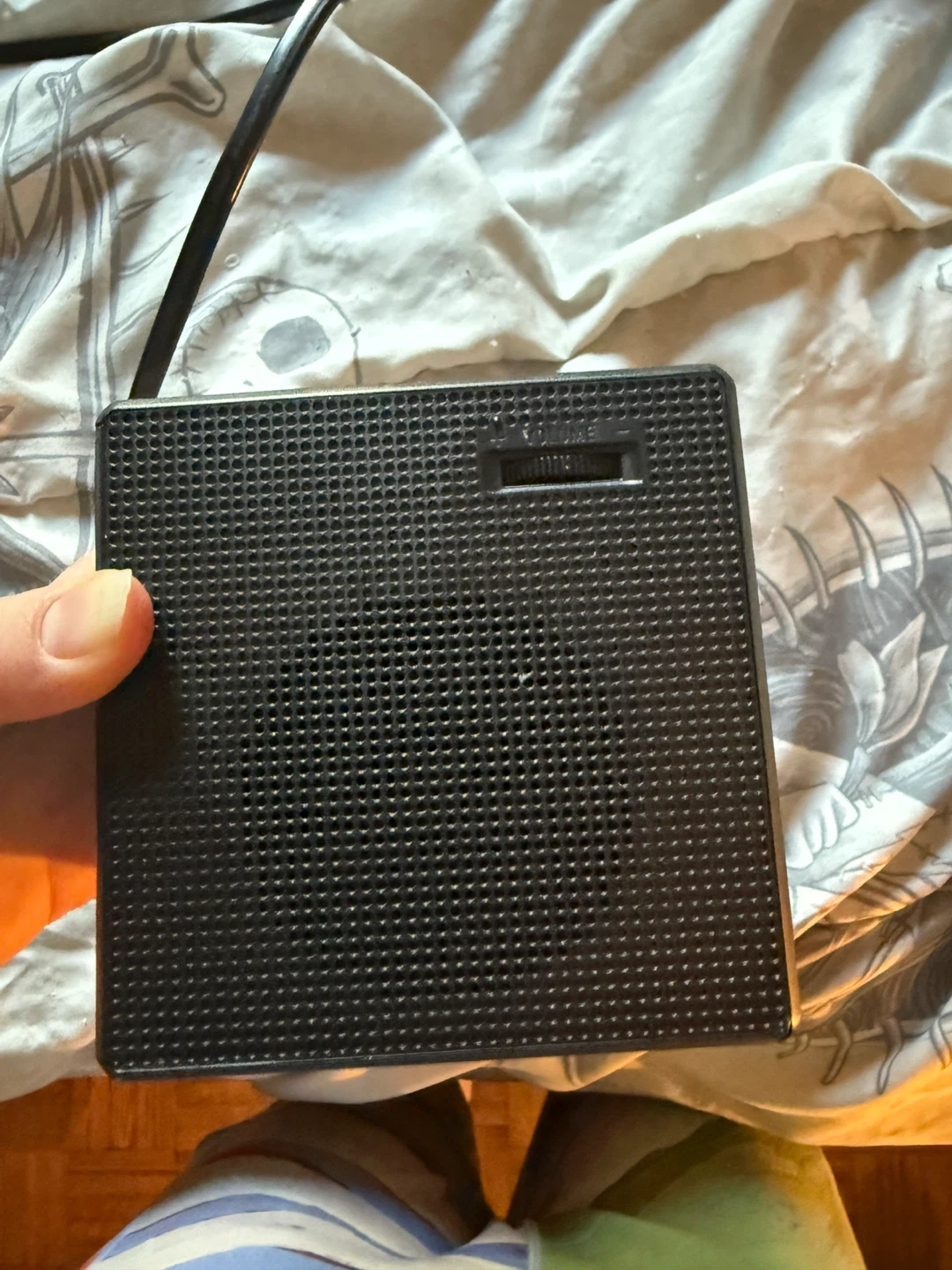Black Portable Radio