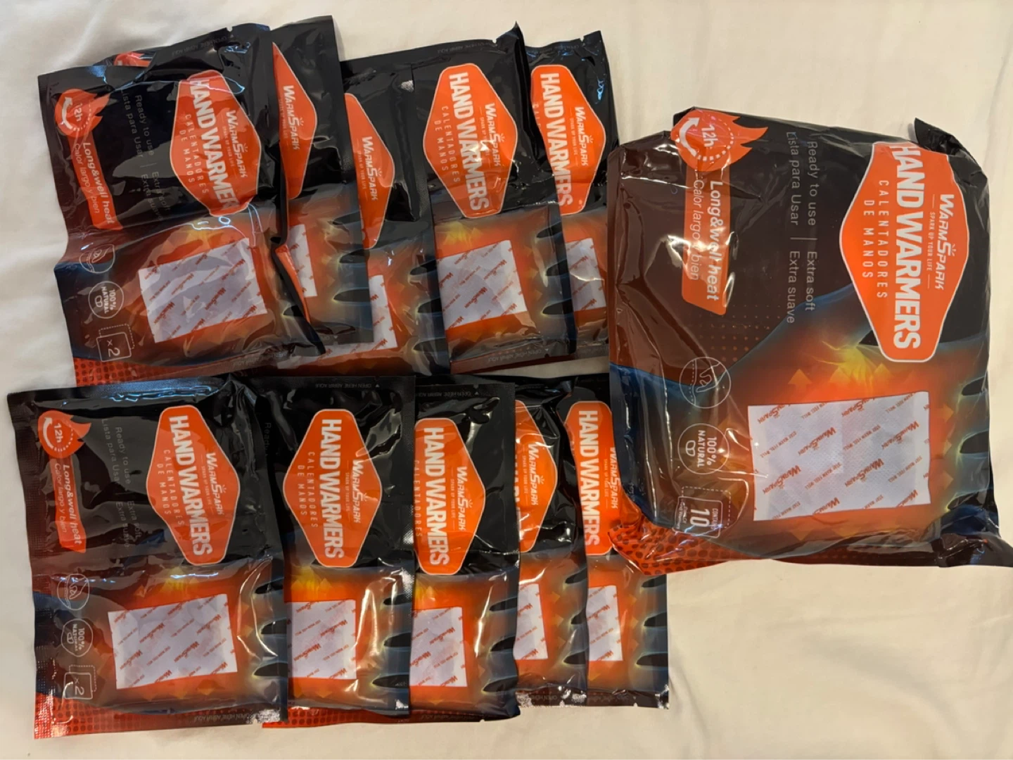 WarmSpark Hand Warmers (10 pairs x 2)