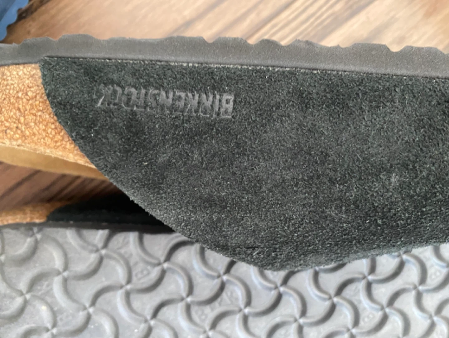 Birkenstock Arizona Black Suede Sandals - Size 41 - photo 4
