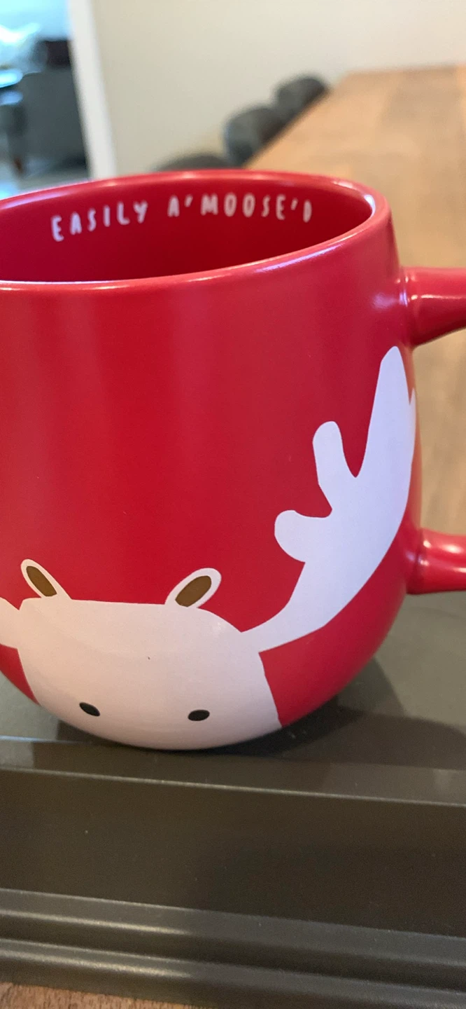 Indigo Red Moose Mug