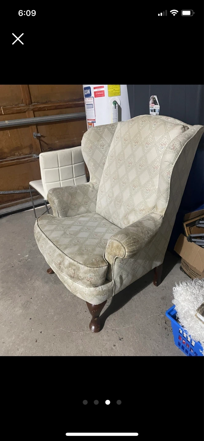 Wingback Accent Chair - photo 2