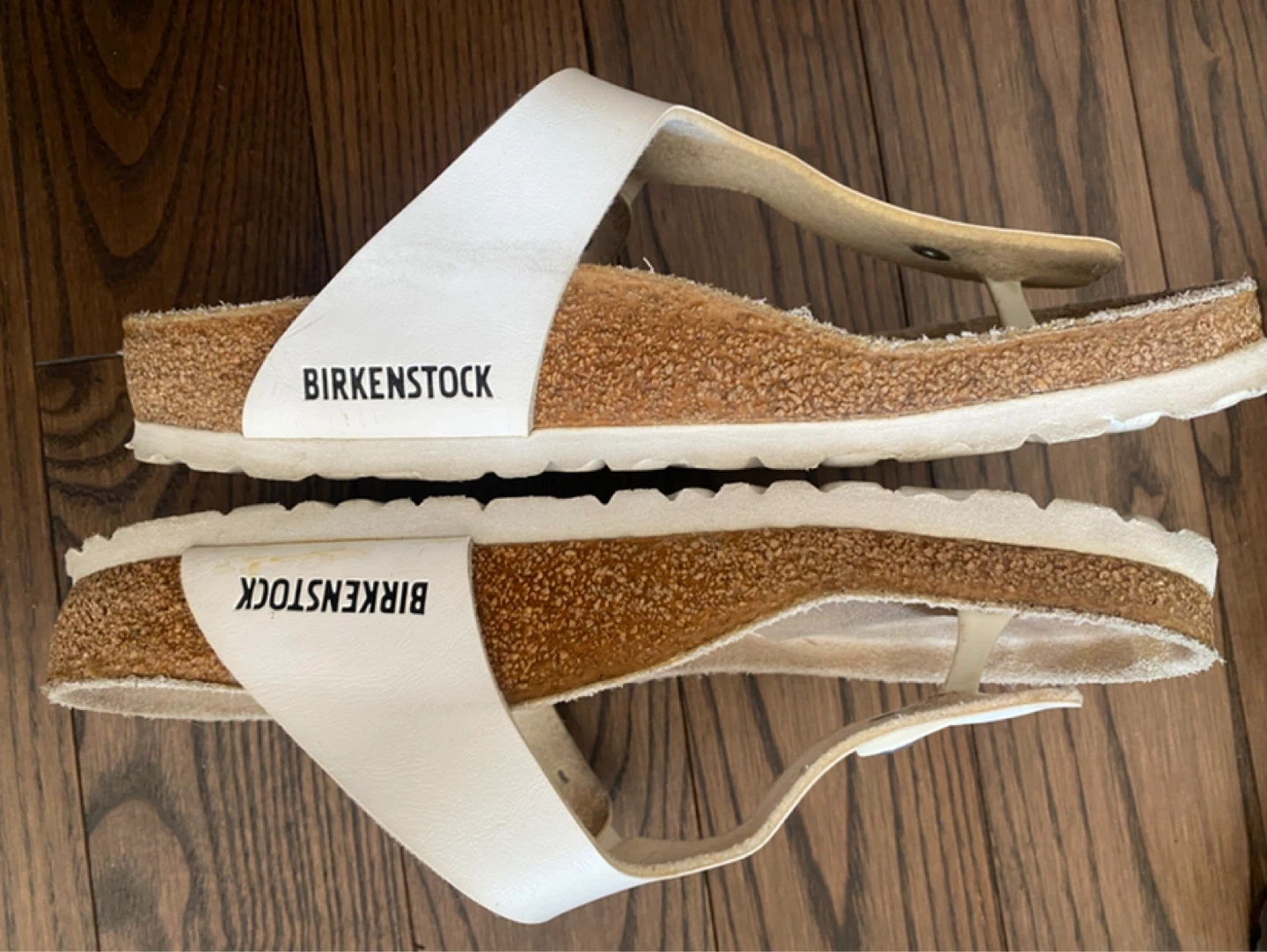 Birkenstock Gizeh White Thong Sandals Size 37 - photo 2