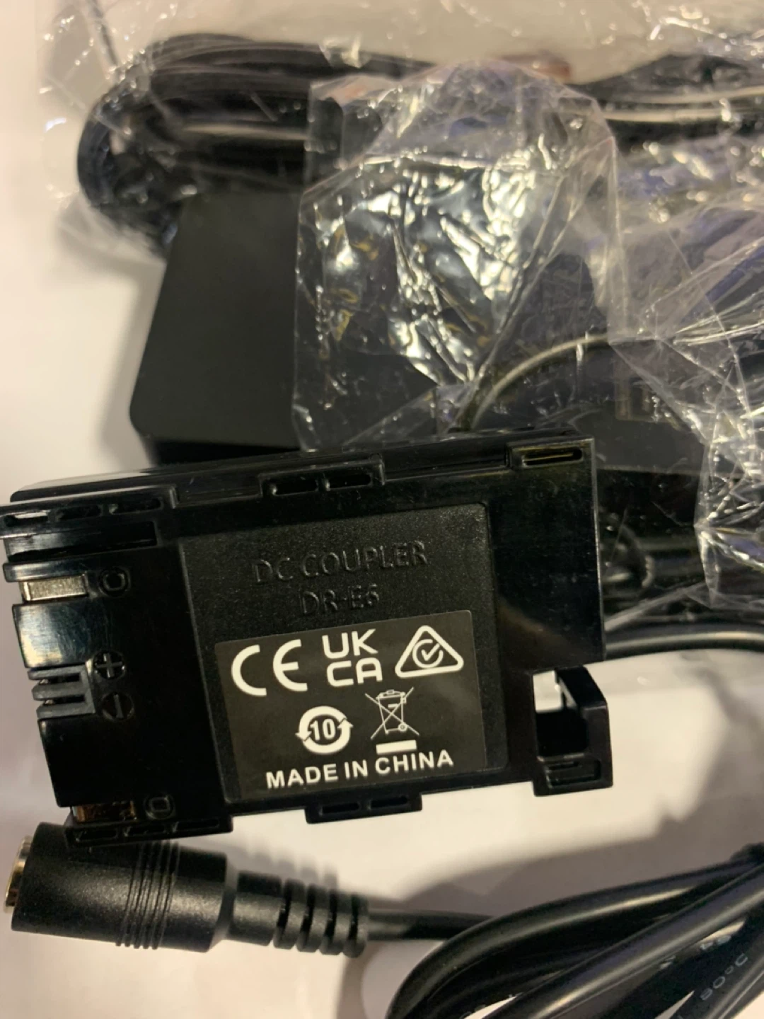 Neewer DR-E6 DC Coupler AC Power Adapter for Canon Cameras - photo 5