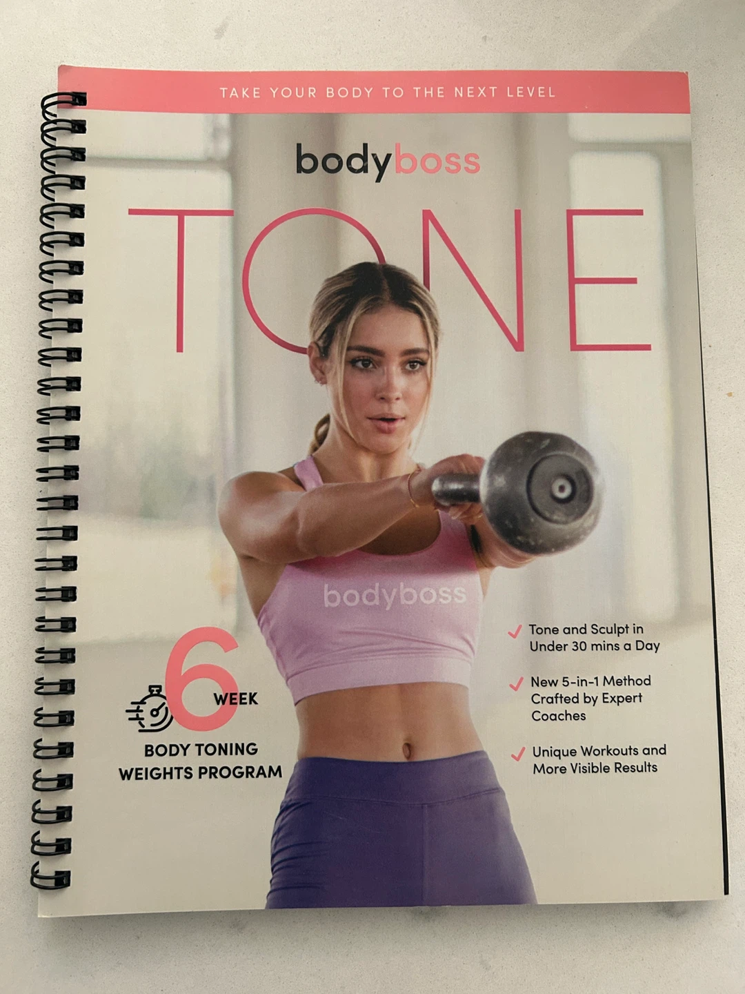 BNIB BodyBoss Tone Workout Guide