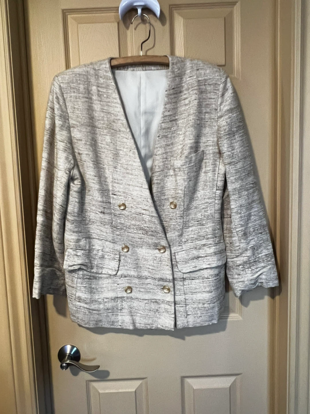 Women's Raw Silk Blazer - photo 2