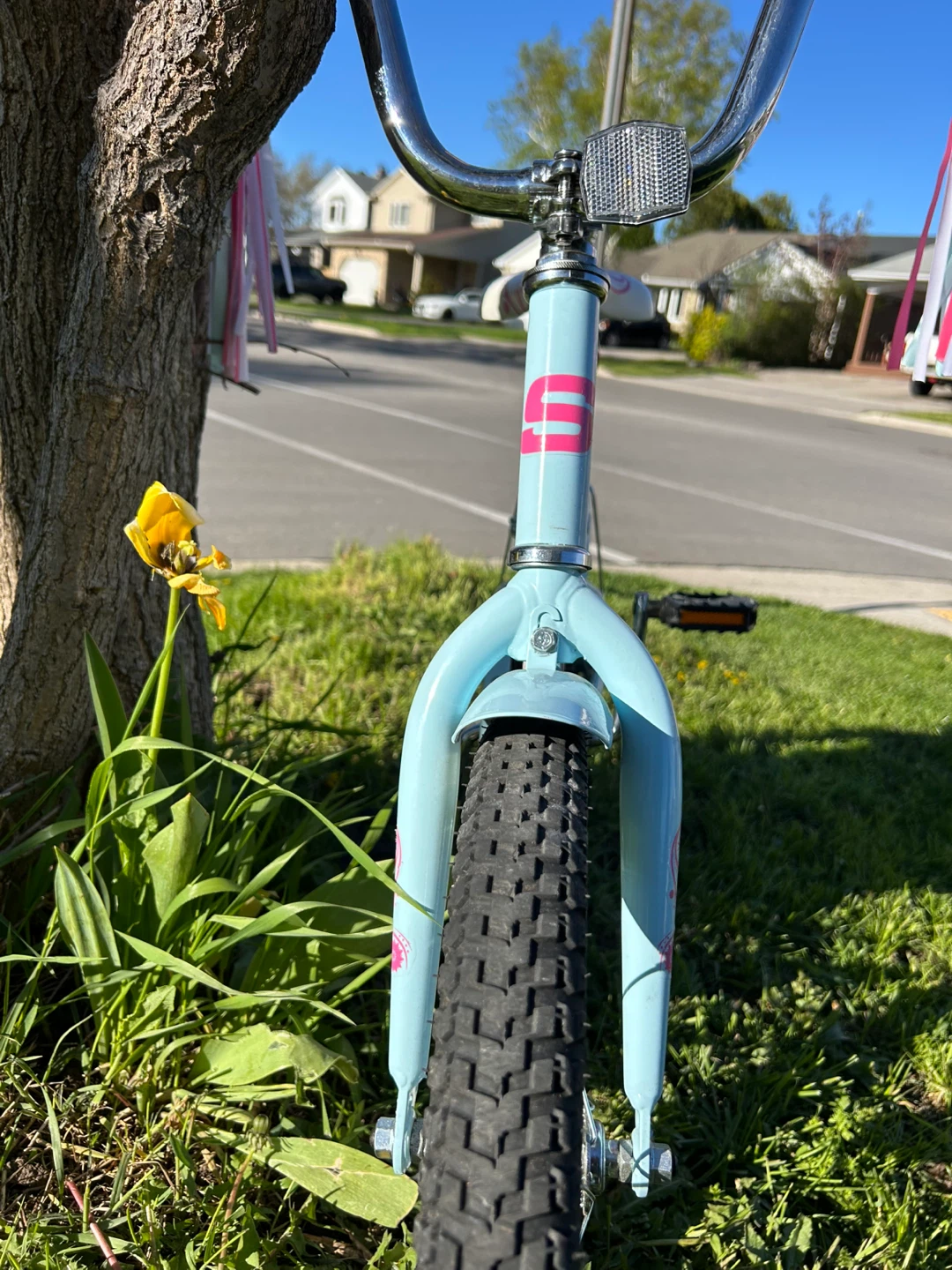 Kids Light Blue Huffy Bicycle - photo 3
