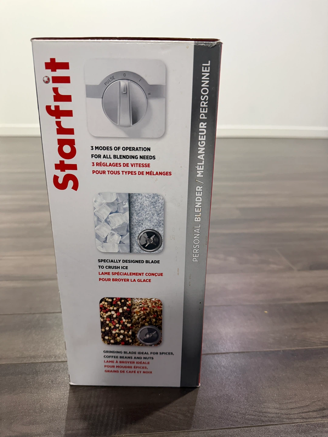 Starfrit white Personal Blender ( 7 piece) with box packaging - photo 5