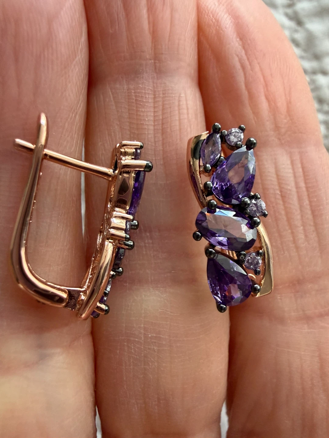 14k gemstone earrings