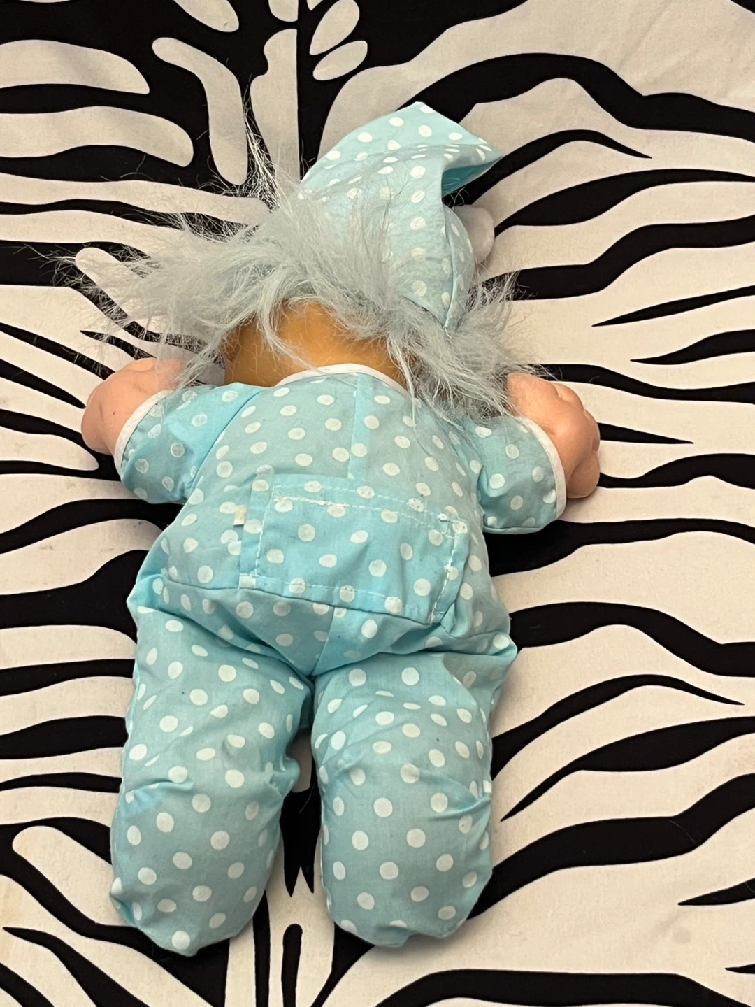 🩵 Vintage 90s Spanky Russ Troll Kidz plush doll  🩵 - photo 3